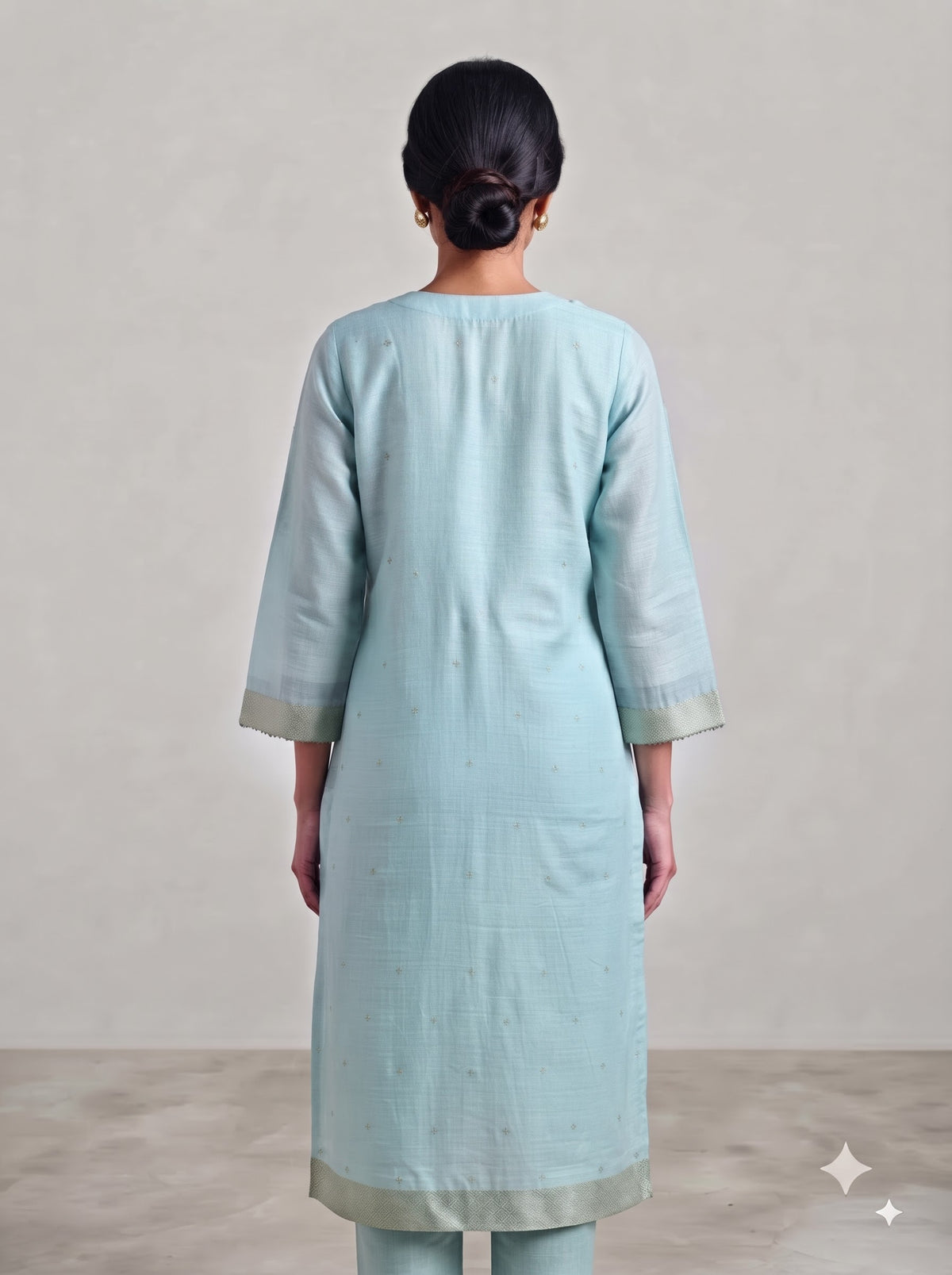 Pure Viscose Kurta & Dupatta Set with Jacquard Zari Work
