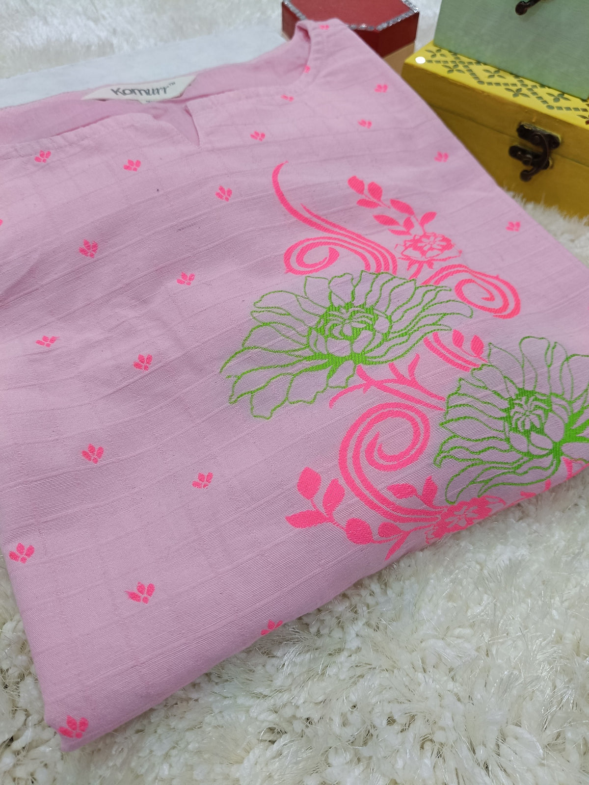 Jacquard Long Kurta