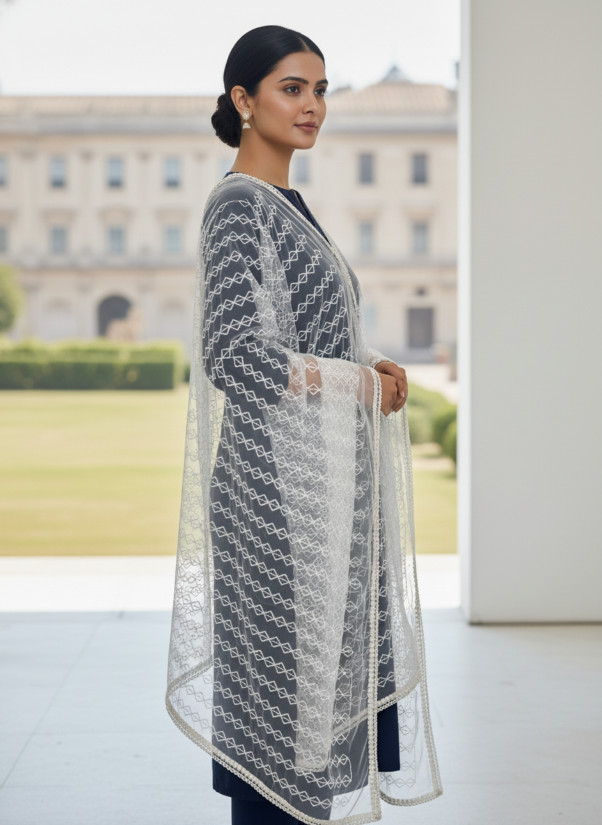 Stylish Ethnic Dupatta For Party Wear Designer Look